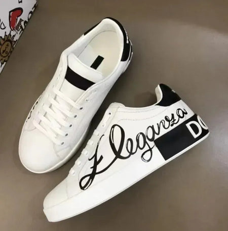 GD Premium Leather Sneakers | Luxury Designer Collection for Men & Women