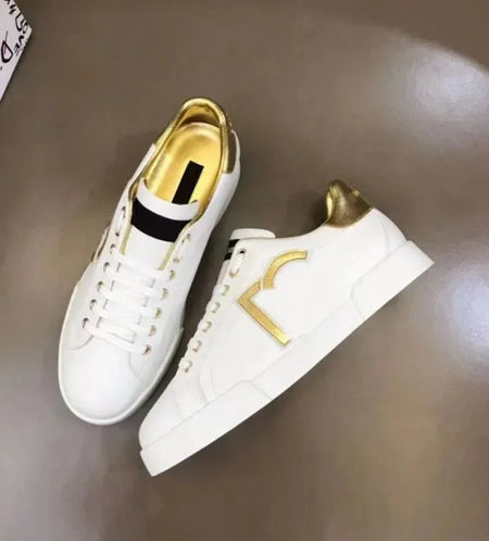 GD Premium Leather Sneakers | Luxury Designer Collection for Men & Women