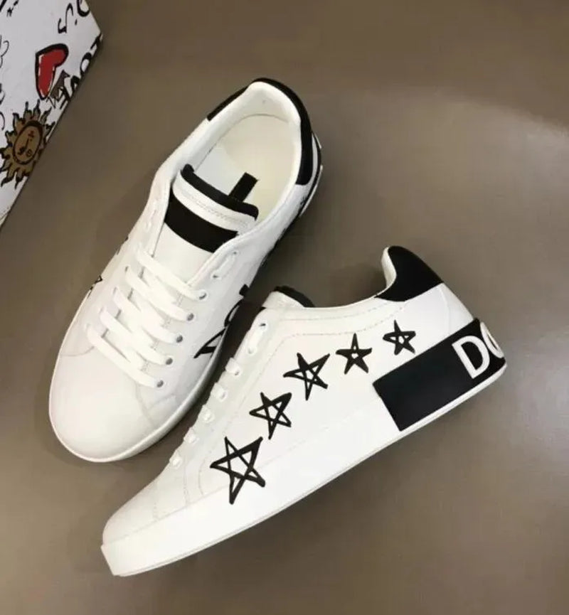 GD Premium Leather Sneakers | Luxury Designer Collection for Men & Women