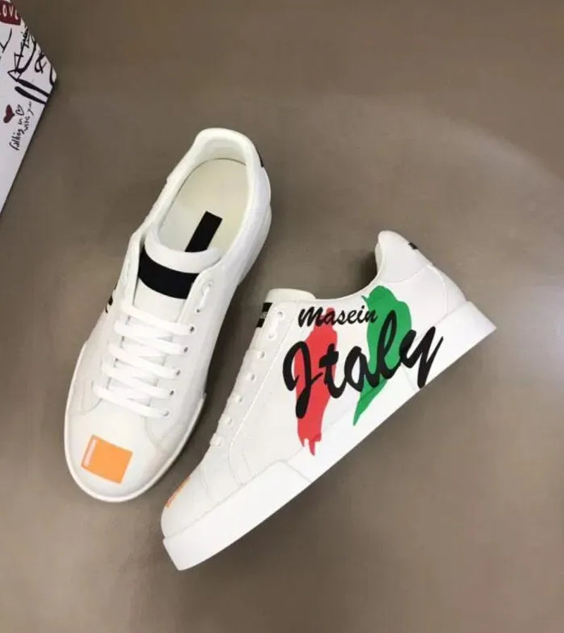 GD Premium Leather Sneakers | Luxury Designer Collection for Men & Women