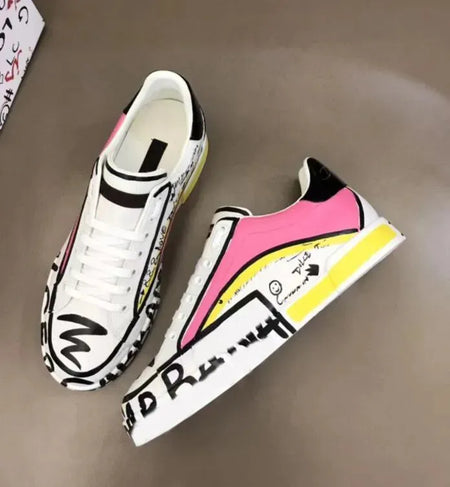 GD Premium Leather Sneakers | Luxury Designer Collection for Men & Women
